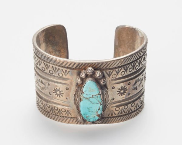 Turquoise Stone Cuff